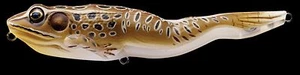 Señuelo para caminar Live Target Frog 118 marrón bronceado Topwater 4 5/8" FGW118-502 - Imagen 1 de 1