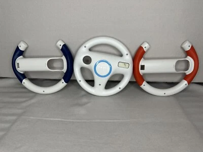 Nintendo Wii Mario Kart Racing Wheel Controller GameStop 3x Foto 1 de 4