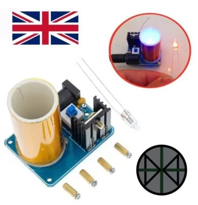 DODGE DESIGNS DIY Solder Practice Kit Mini Tesla Coil Electronic Soldering Project Teach BD243
