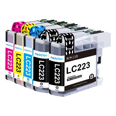 Druckerpatronen Kompatibel mit BROTHER LC-223 XL MFC-J480DW J4620DW J5320DW Set - Bild 1 von 4