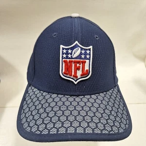 NFL Shield Logo New Era 39Thirty Blue Hat Size M/L Cowboys - Picture 1 of 6
