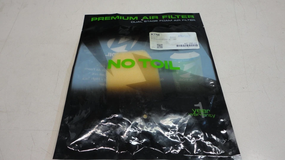 SELECCIONAR MODELOS KTM 50CC SX 2009-2024 SIN TRABAJO MARCA FILTRO DE AIRE PIEZA # 150-05 Foto 1 de 3