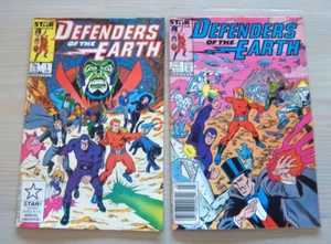 Defensores de la Tierra #1 y 2 Marvel/Star Comics - Excelente Estado 1987 - Imagen 1 de 3