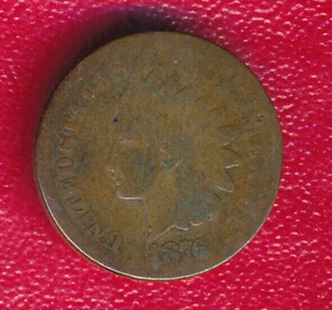 1876 INDIAN HEAD CENT **NICELY CIRCULATED** FREE SHIPPING!! - Picture 1 of 2