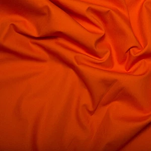 100% Cotton Poplin Fabric Plain - ORANGE - Craft Fabric Material Metre - Picture 1 of 3