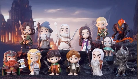 POPMART The Lord of The Rings Series Blind box Figures Doll Confirmed Toy Gifts! Cover