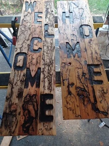 wood wall decor - Picture 1 of 3