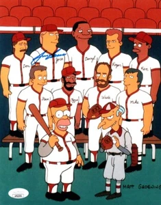 Jose Canseco Signed Autographed 8X10 Photo The Simpsons Team Photo Mr. Burns JSA - Picture 1 of 2