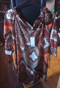 New Boohoo Sexy Shift Style 3/4 Sleeve Summer Party Dress Size 18 - Picture 1 of 6