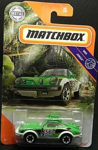 2020 MATCHBOX MBX Jungle 85 Porsche 911 Rally 66 / 100 NEW on CARD - Picture 1 of 4