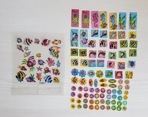 Pegatinas holográficas brillantes brillantes brillantes retro multicolores vida marina (115 piezas) - Imagen 1 de 4