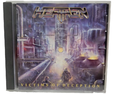 Victims of Deception by Heathen (CD, 1991, Roadrunner/Roadracer Records) RRD9331 - Image 1 of 2