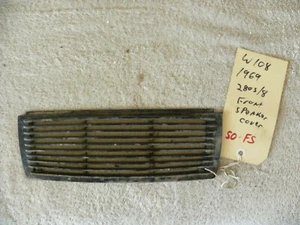 1969 Mercedes Benz W108 W109 Front Center Speaker Cover Grill - Picture 1 of 6
