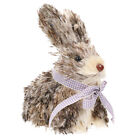 Sitzender Kaninchenschmuck Aus Stroh Kaninchenfiguren Sammlerstcke Tier Aber