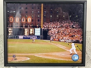 Vintage Cooperstown Collection Commemorative 2131 Record MLB Cal Ripken Jr Photo - Picture 1 of 8