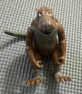 Figura de Rata Splinter Cabeza Dura Tortugas Ninja Adolescentes Mutantes TMNT De Colección 1988 - Imagen 1 de 11