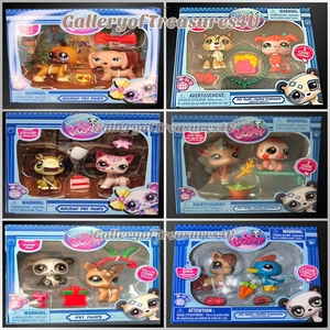 Littlest Pet Shop Animalux Serie 1 Zoo Pals Jump N Joy Pares Paquete de 2 con Código - Imagen 1 de 13