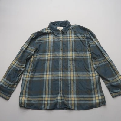 Legendary Whitetails Mens Flannel Button Up Shirt XXL Green Plaid Collared Soft - Image 1 of 4