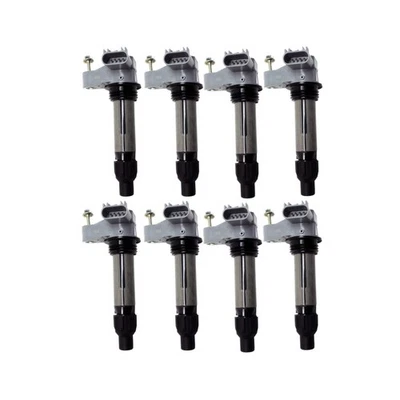 For Cadillac SRX 2007-2016 Ignition Coils | Set of 8 | 4-Prong Male Terminals - Image 1 of 4