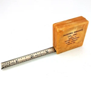 vtg 1950s PlasticModern Granite Co Inc. tape Mearure Barre Vermont  Doesn't WORK - Picture 1 of 7