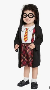 Harry Potter Gryffindor Girls Costume Infant Sz 12-24 Months 2 Pc  Halloween  B9 - Picture 1 of 5