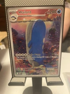 Pokemon-Wailord 162/159 Illustration Rare Full Art Journey Together - Picture 1 of 1
