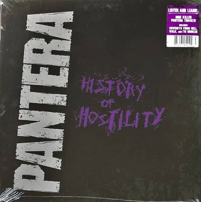 Pantera - History Of Hostility (LP, Comp) (Mint (M)) - 3757382956 - Image 1 of 4