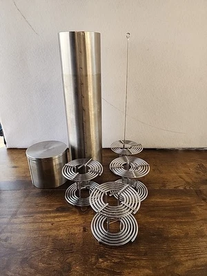 Nikor Developing Tank With 4 ~ 120/620 Reels W/Lifting Rod - Image 1 of 4