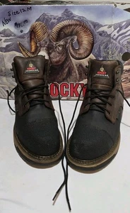 Rocky 604-6" Ironclad Steel Toe Work Boots Mens 12M-READ!!! - Picture 1 of 16