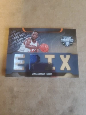 Camiseta deportiva doble EPIX 2015-16 totalmente certificada Charles Oakley GU/99 Knicks!!! Foto 1 de 2