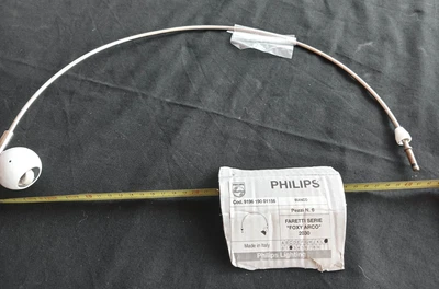 FARETTO A ARCO BIANCO " PHILIPS 12V/50W MADE IN ITALY"DIAM.41CM CIRCA (S75/C) - Immagine 1 di 4