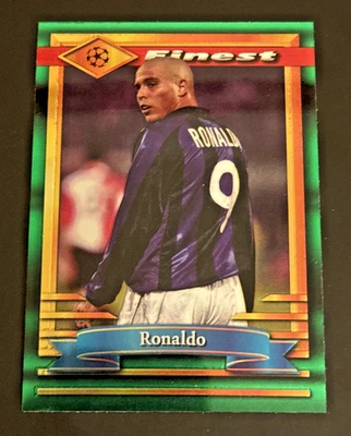 2022-23 Topps Finest Flashbacks UEFA - #55 Ronaldo Nazario R9 - Bild 1 von 2