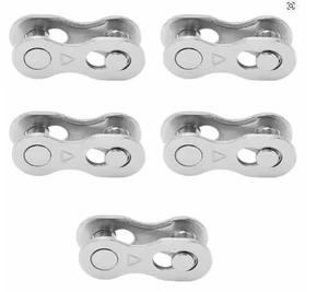 5 Paar 6 7 8 Universal Gang Fahrrad Kettenverbinder Schloss Quick Link Rennrad Bu - Bild 1 von 1