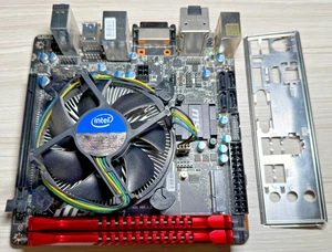 Mini ITX MSI MS-7851 Motherboard w/ Intel Core i7-4790 CPU & 16GB Ram - Afbeelding 1 van 7