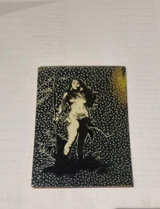 1996 COMIC IMAGES THE BEST OF FRAZETTA All Chromium - M2 Woman with spear - Picture 1 of 3