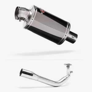 Lextek Exhaust System Stainless Steel 350mm Exhaust for Lexmoto Titan 125 - Picture 1 of 7