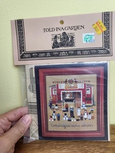 Kreuzstichmuster "Großvaters Scheune" von Told in a Garden Amish Family Neu - Bild 1 von 4