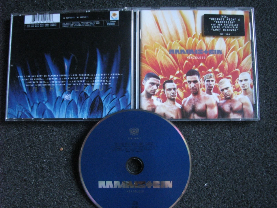 Rammstein-Herzeleid CD-1995 Germany-529 160 2-Motor Music - Bild 1 von 1