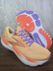 Zapatos deportivos para correr Brooks glycerin 21 para mujer talla 8,5 cojín amarillo blanco  - Imagen 1 de 9