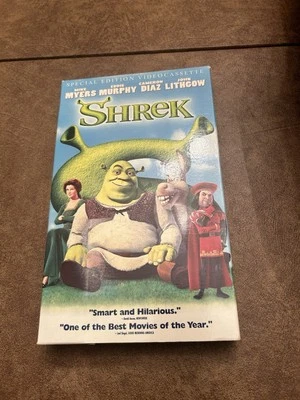 Shrek VHS 2001 Big Box Special Edition Dreamworks Tested - Image 1 of 3