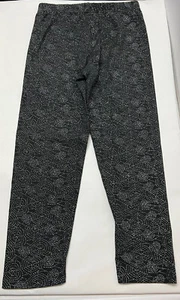 Halloween Glitter Spiderwebs Girls Legging Size Medium 7/8 - Picture 1 of 4