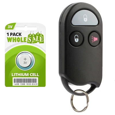 Replacement For 1996 1997 1998 Nissan  Car Key Fob Remote Foto 1 de 4