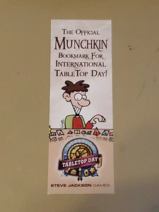 Offizielles Munchkin-Lesezeichen zum Internationalen Tischtag! Promo SJG - Bild 1 von 1