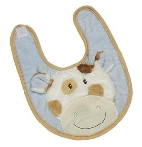 Maison Chic Grayson the Giraffe Blue Bib - Picture 1 of 1