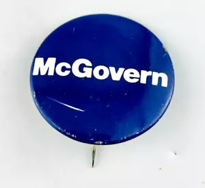 George McGovern Political Campaign Button Pin - Sammlerstück Vintage 1972 - Bild 1 von 6