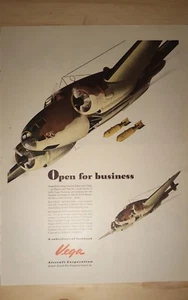 Lockheed Vega - Open for Business - Borden Elsie Elmer - Original Magazinseite - Bild 1 von 4