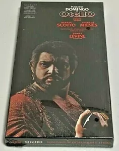 Placido Domingo Otello Verdi Vintage 1978 Long Box Cassette Factory Sealed NOS - Picture 1 of 6