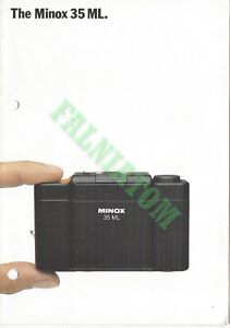 Vintage Minox 35 ML Brochure