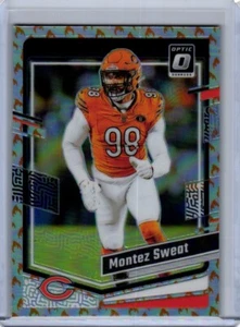 Panini Optic Montez Sweat Fire Emoji Color Match SSP Case Hit - Picture 1 of 2