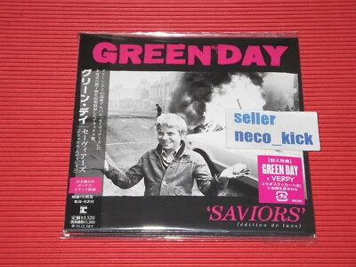 6WT GREEN DAY SAVIORS DELUXE EDITION WITH BONUS TRACK 2025 JAPAN MINI LP CD